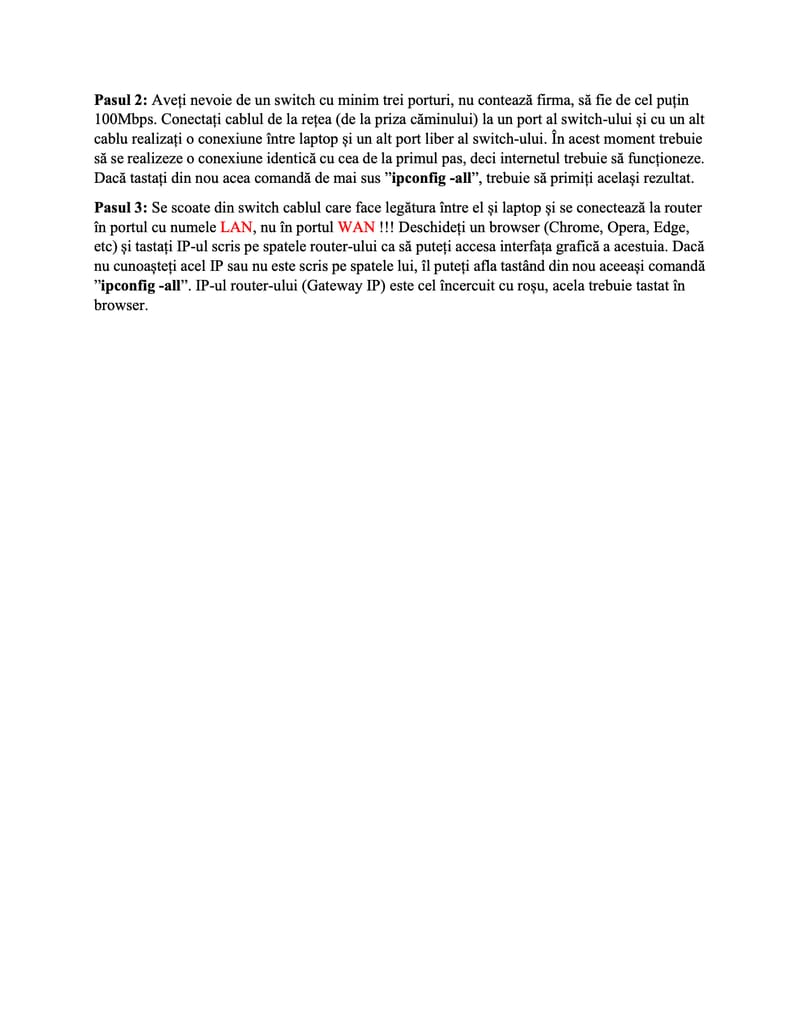 Pagina 2 din 5 a PDF-ului „Configurare Router Wifi – Regie”.